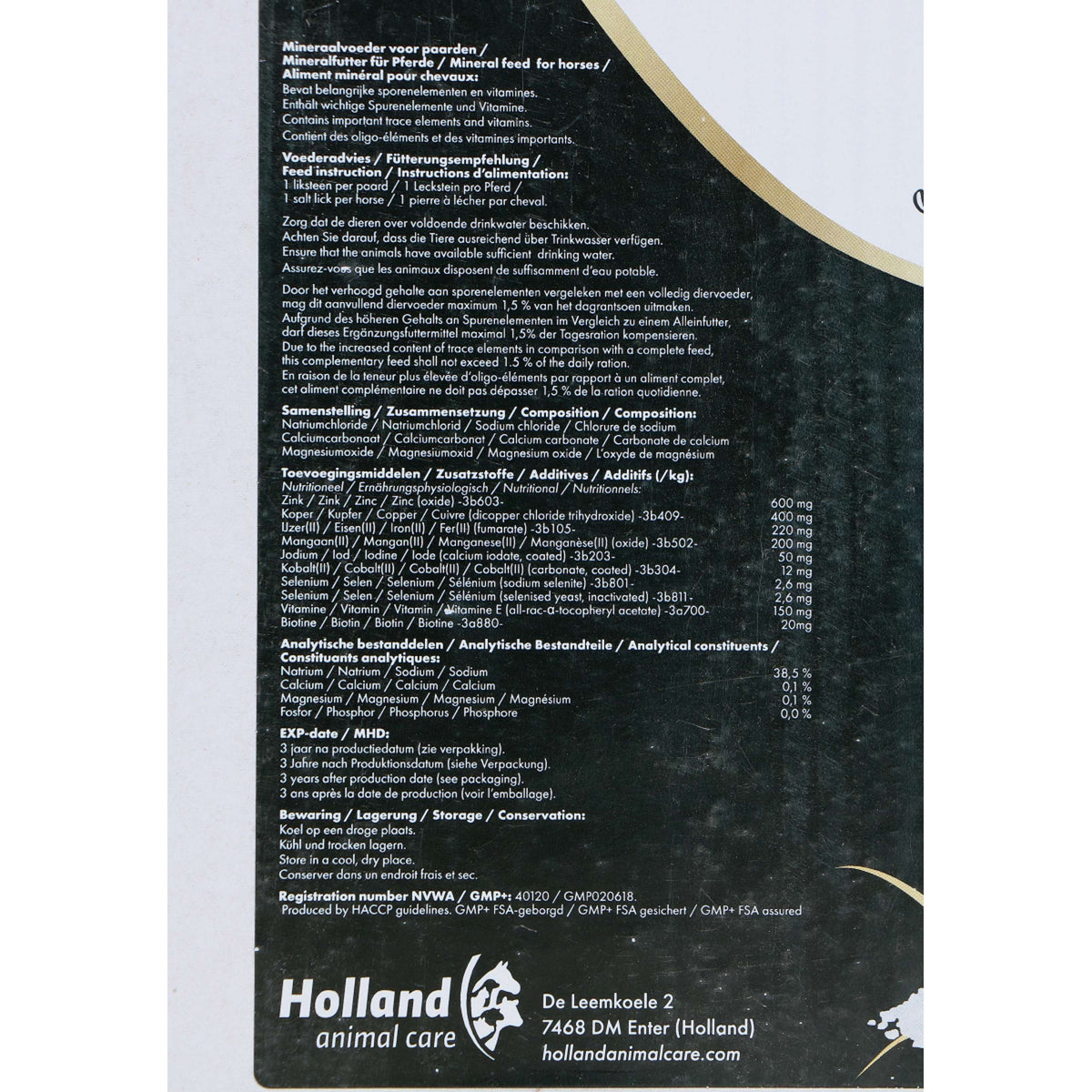 Excellent Salt Lick Horse Leckstein