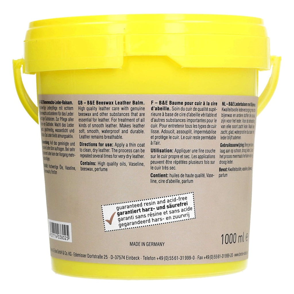 Bense & Eicke Lederbalsam mit Bienenwachs
