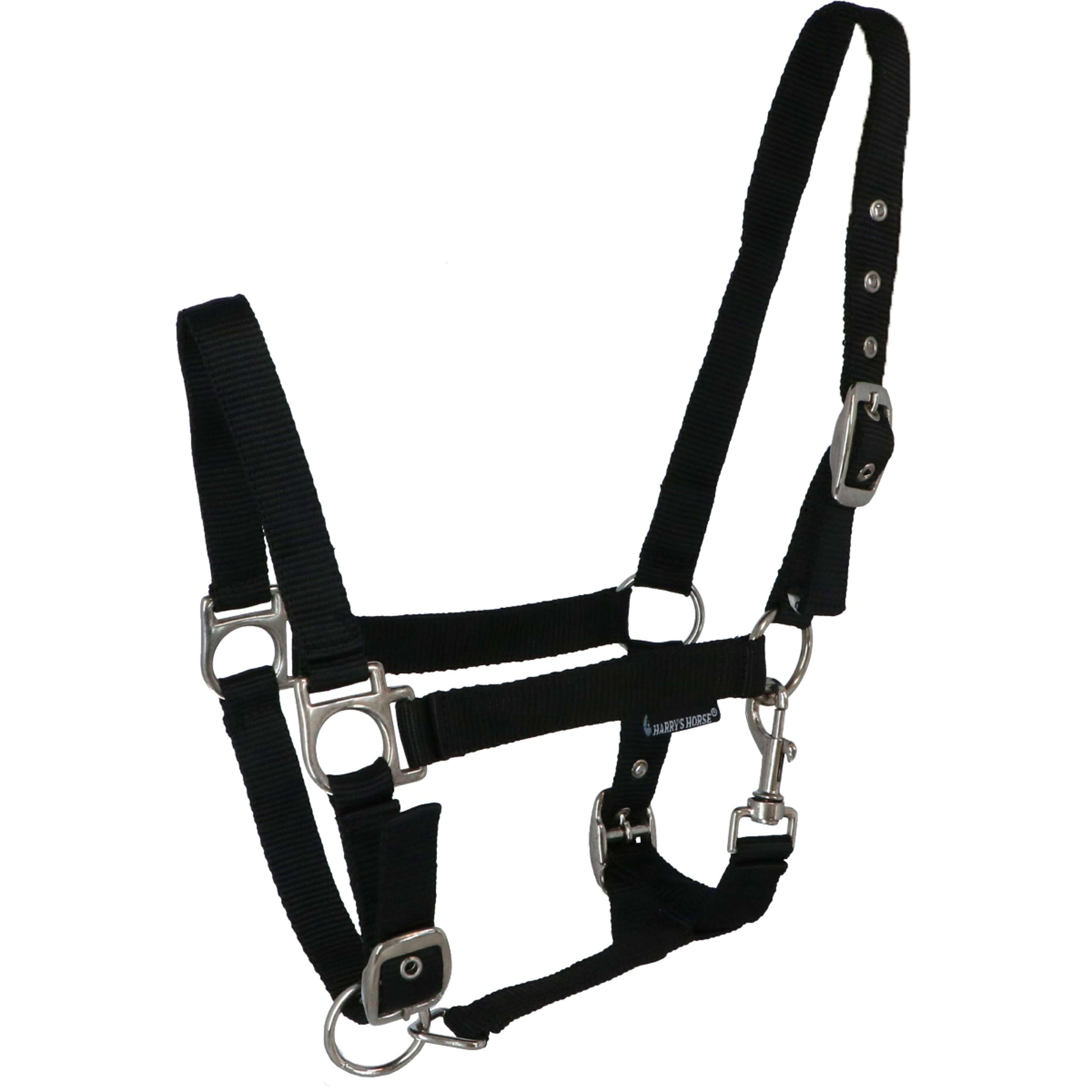 Harry's Horse Halfter 3x verstellbar Schwarz Harry's Horse Halfter 3x verstellbar Schwarz