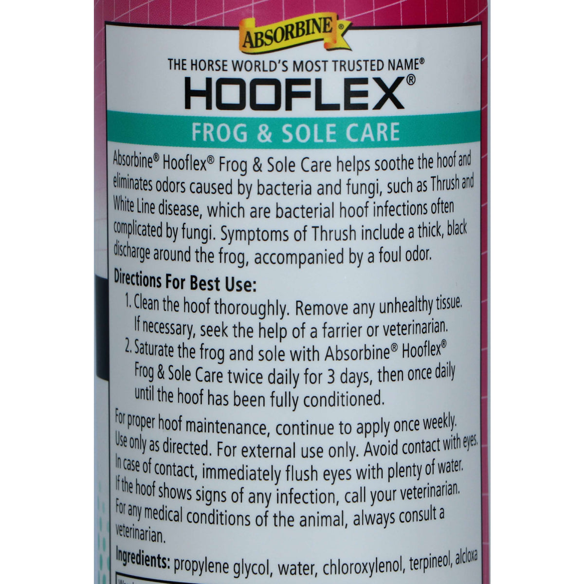 Absorbine Huflotion Hooflex Frog&Sole Care