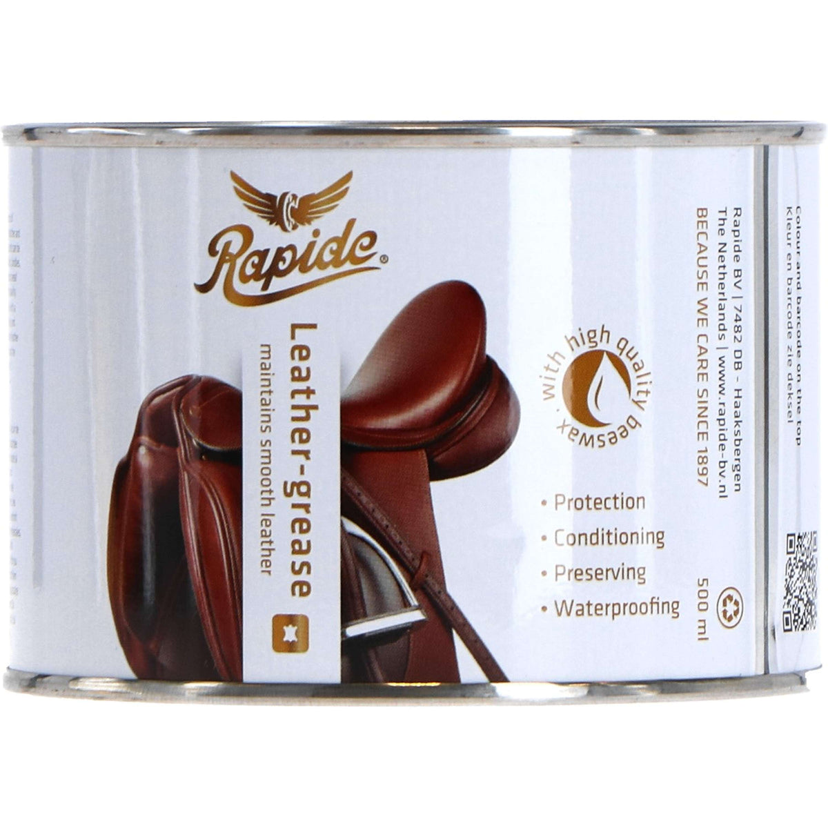 Rapide Lederfett 500ml Schwarz