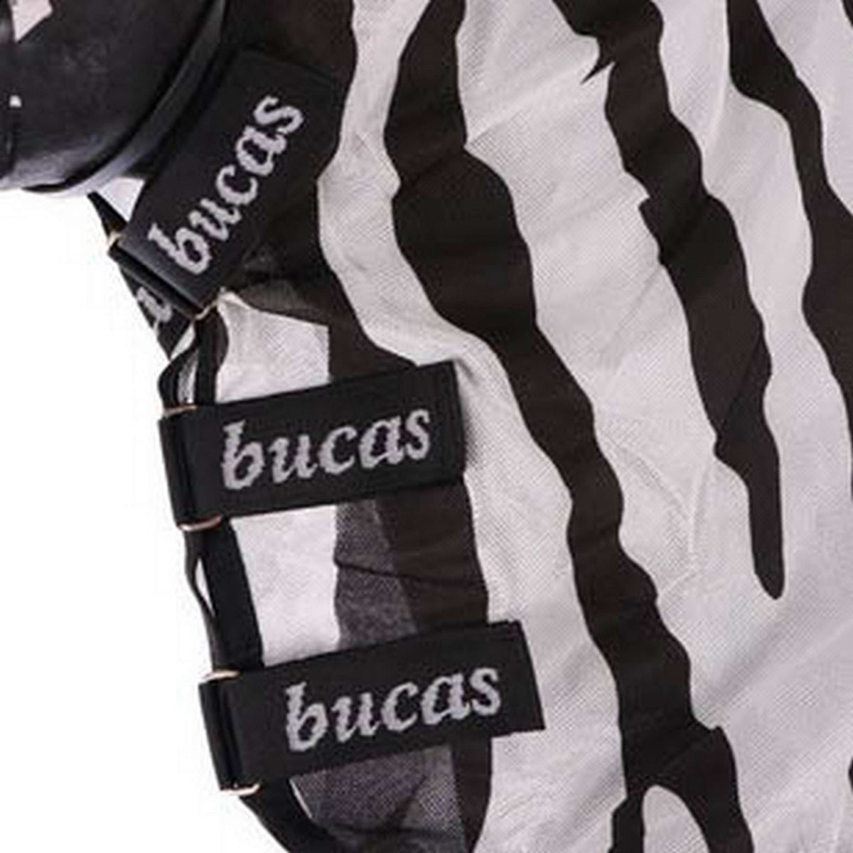 Bucas Buzz-Off Warmblut Neck Zebra