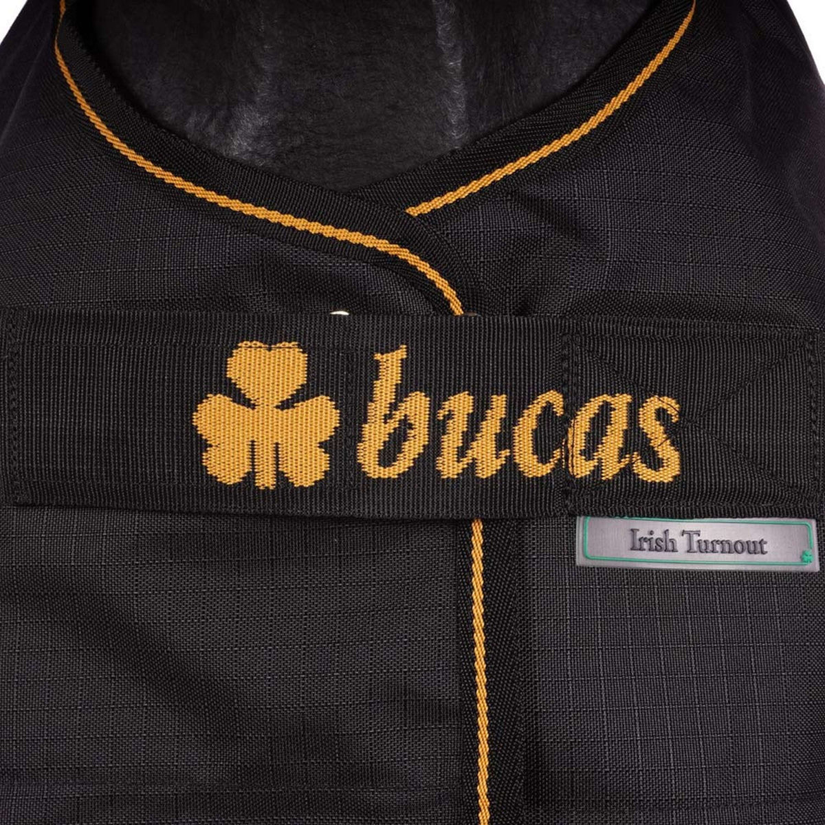Bucas Irish Turnout Extra High Neck 300g Schwarz/Gold