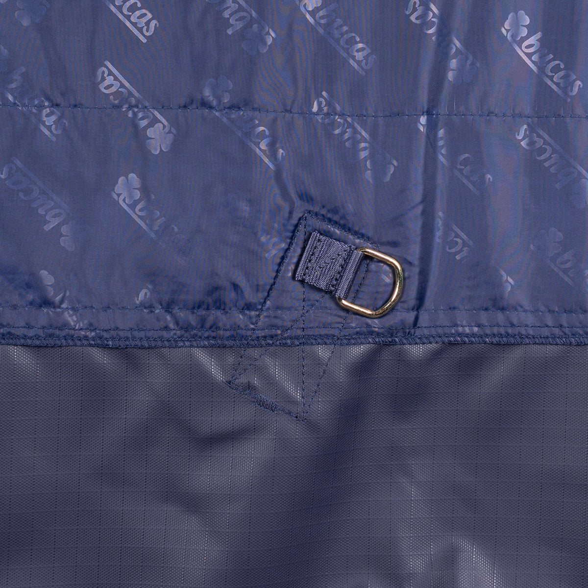 Bucas Irish Turnout 150g Navy/Gold