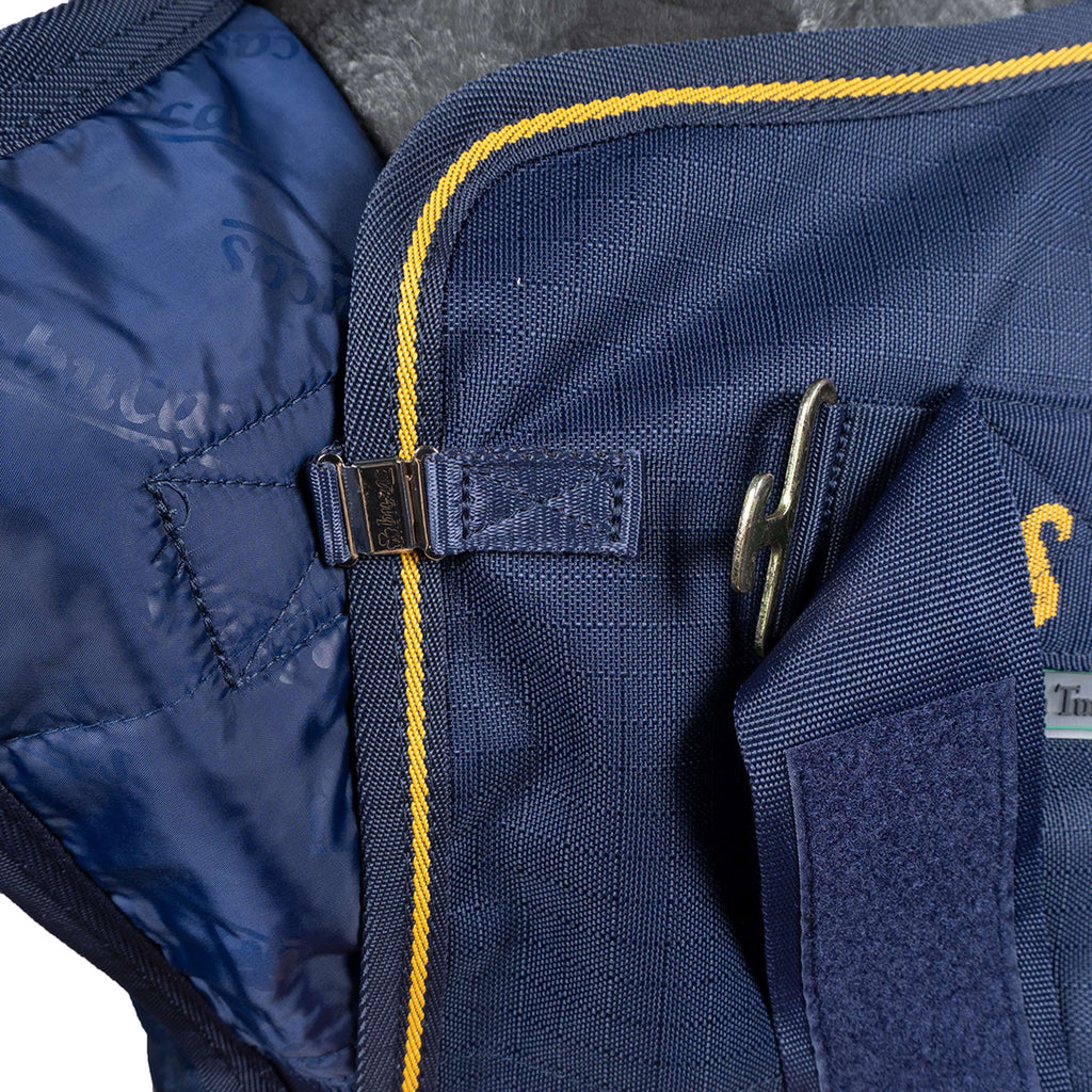Bucas Irish Turnout Extra 300g Navy/Gold