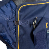 Bucas Irish Turnout 150g Navy/Gold