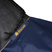 Bucas Irish Turnout 150g Navy/Gold