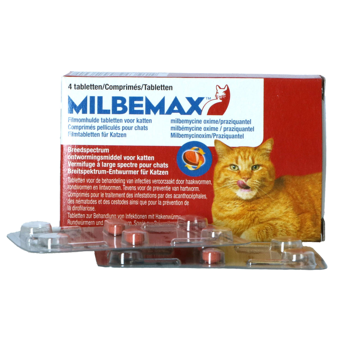 Milbemax Entwurmungstablette Katze 2-12kg 4 Tabletten