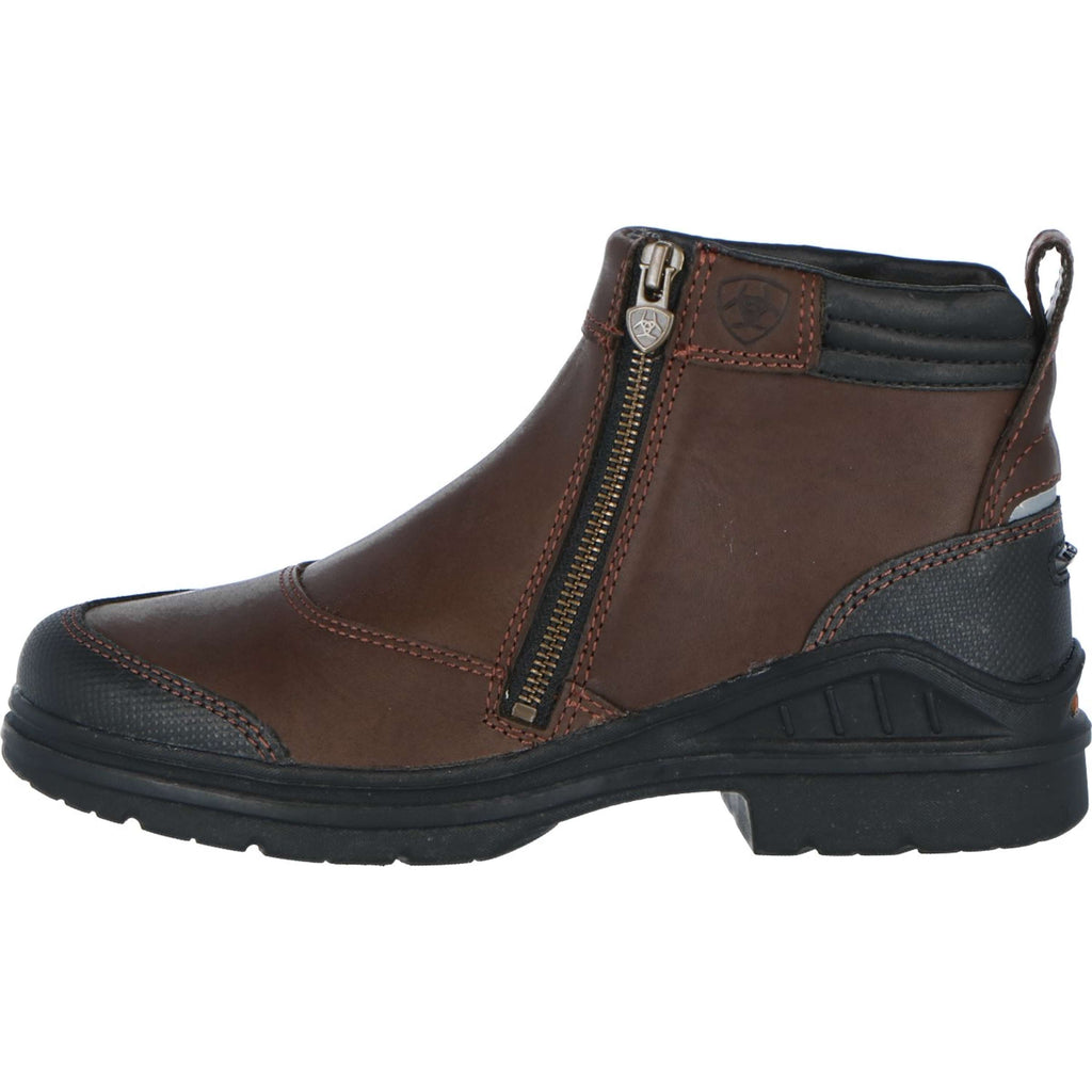 Ariat Stallschuhe Barnyard Side Zip Dunkelbraun