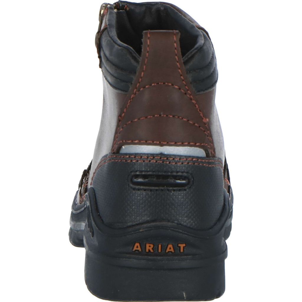 Ariat Stallschuhe Barnyard Side Zip Dunkelbraun
