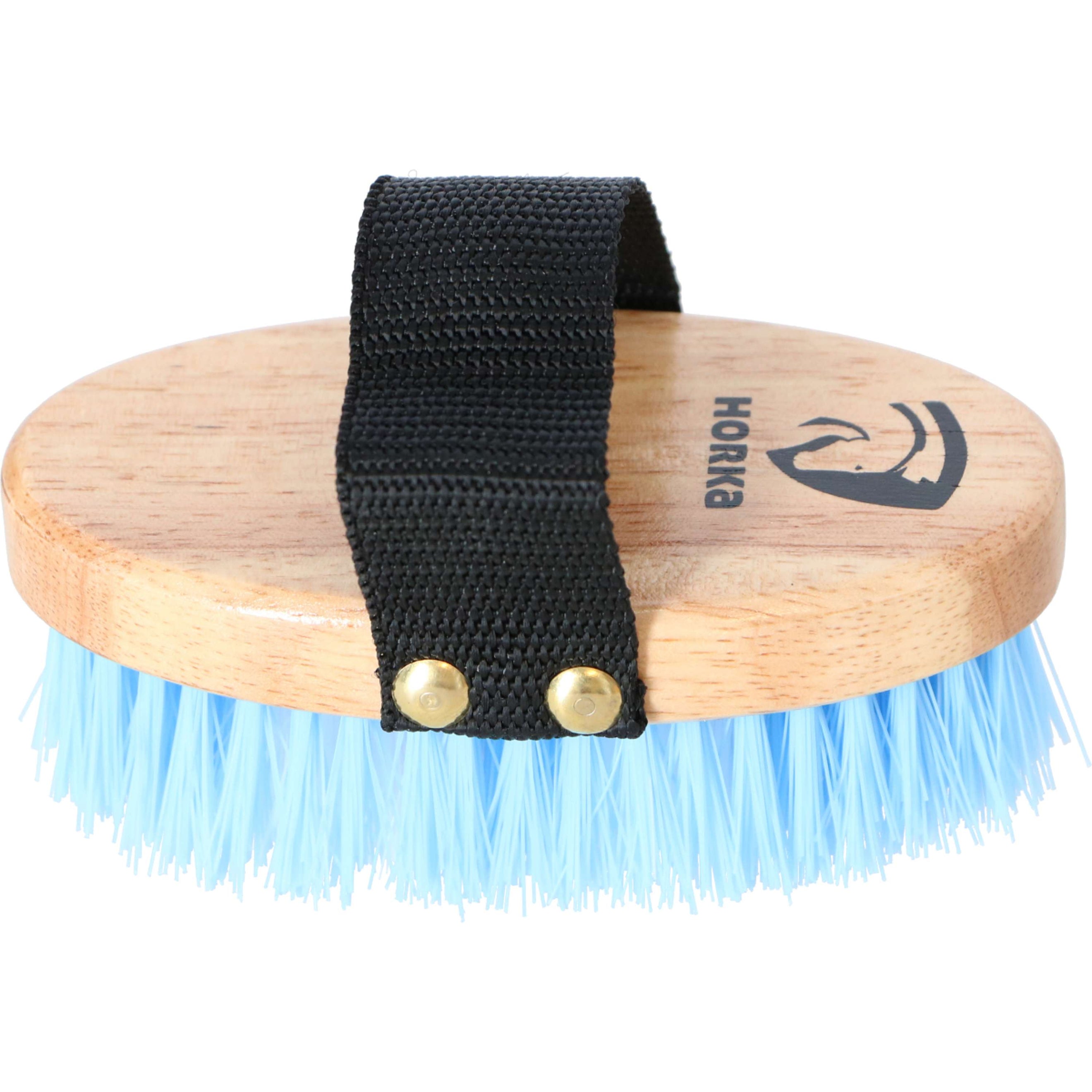 HORKA Weiche Bürste Holz Pony Licht Blau HORKA Weiche Bürste Holz Pony Licht Blau