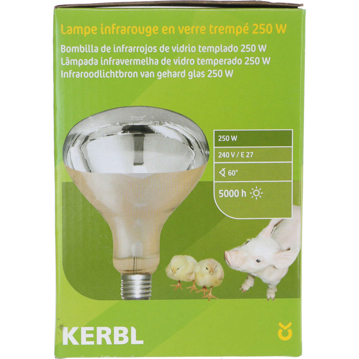 Kerbl Infrarotlampe weiß