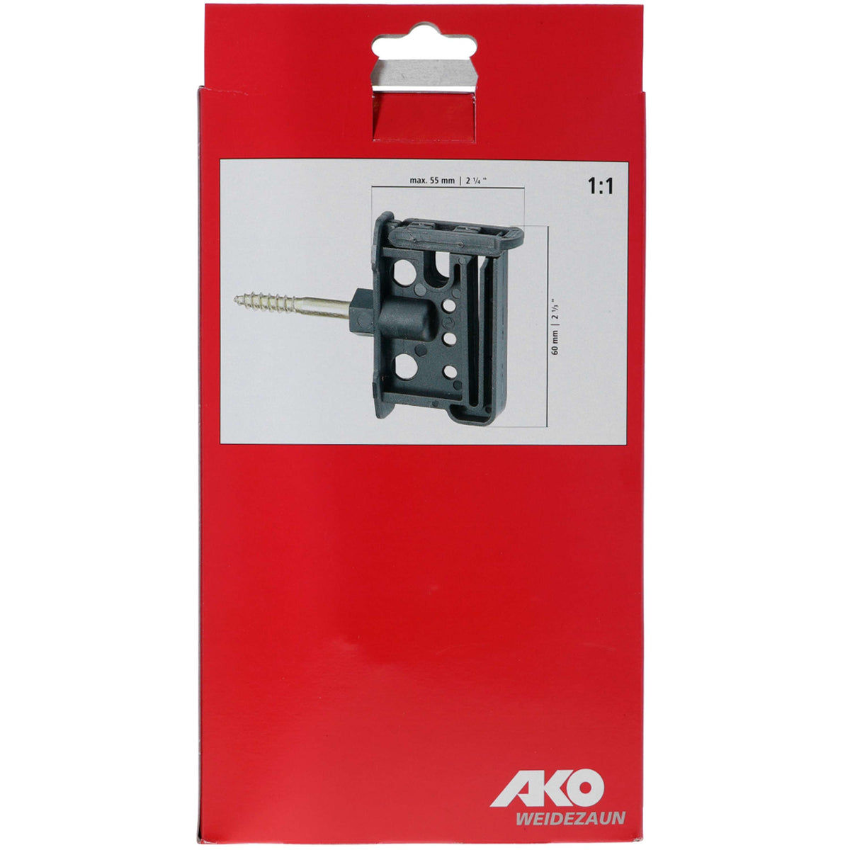 Kerbl Klippisolator MAXI Tape f.Band+Seil, 6 mm-Stütze