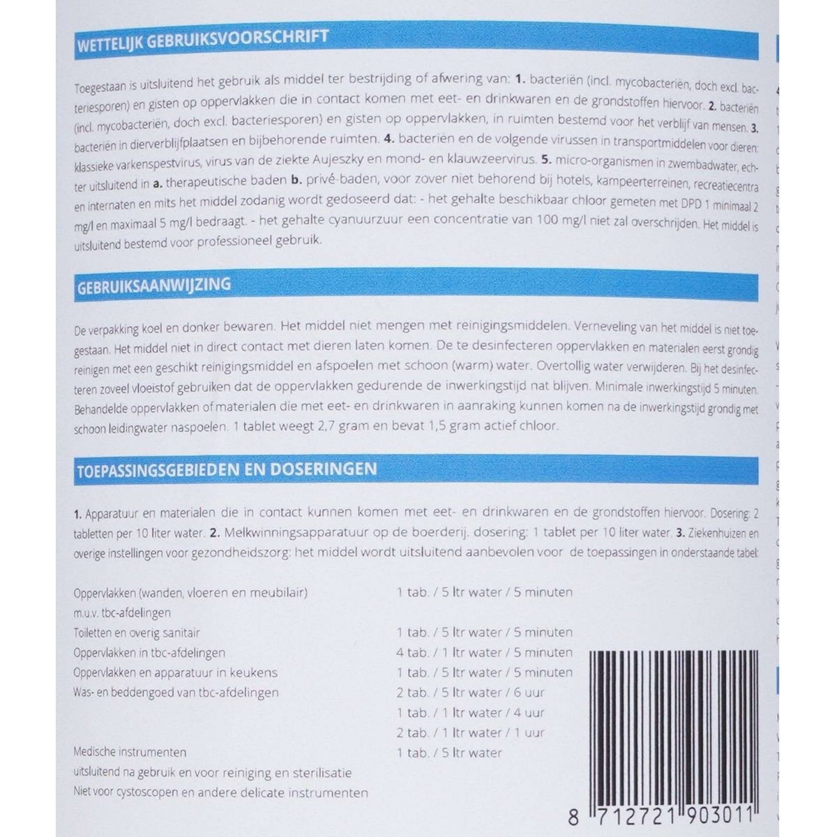 Agradi Chlortabletten