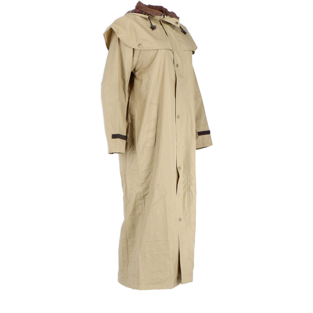 Scippis Black Roo Stockman Coat Beige