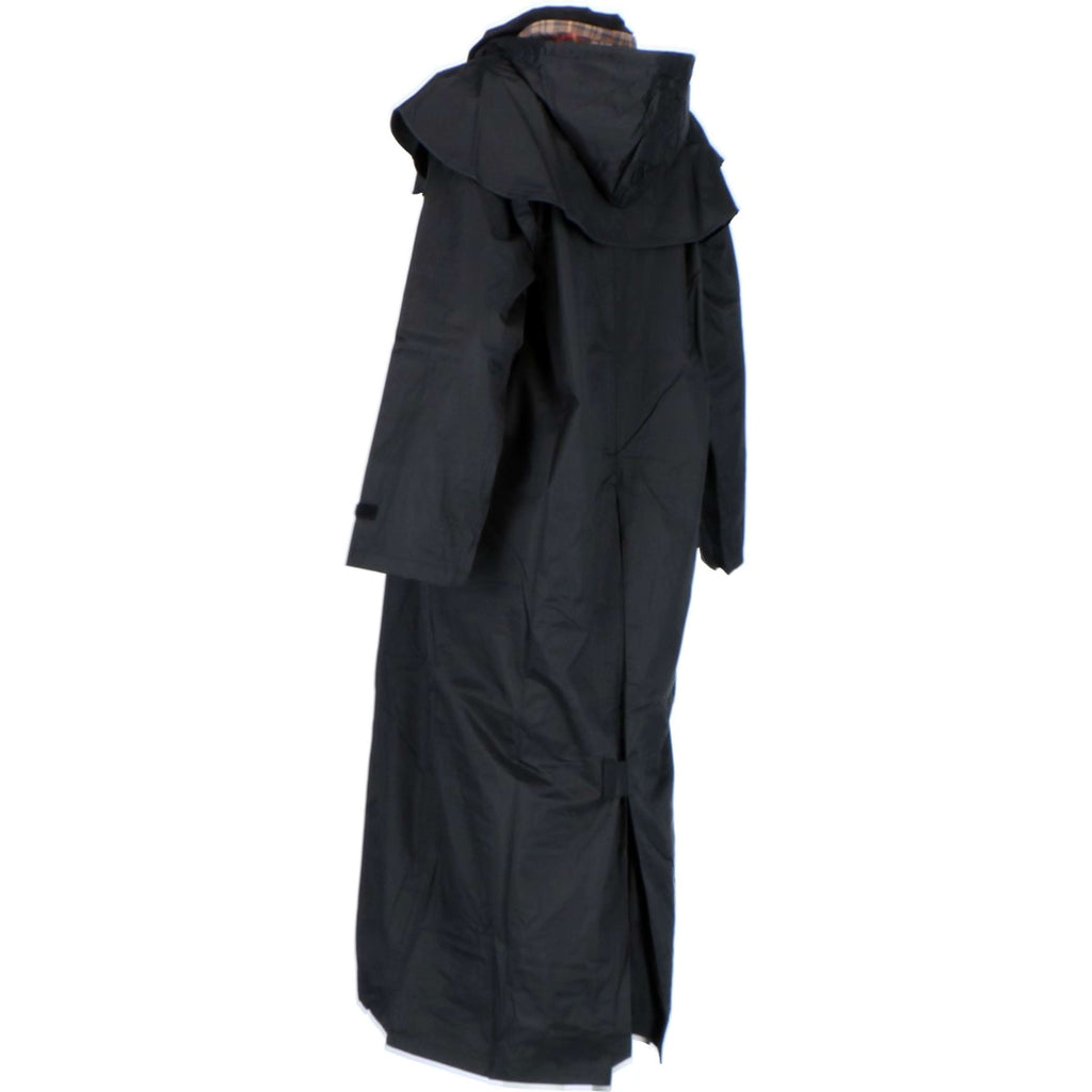 Scippis Black Roo Stockman Coat Schwarz