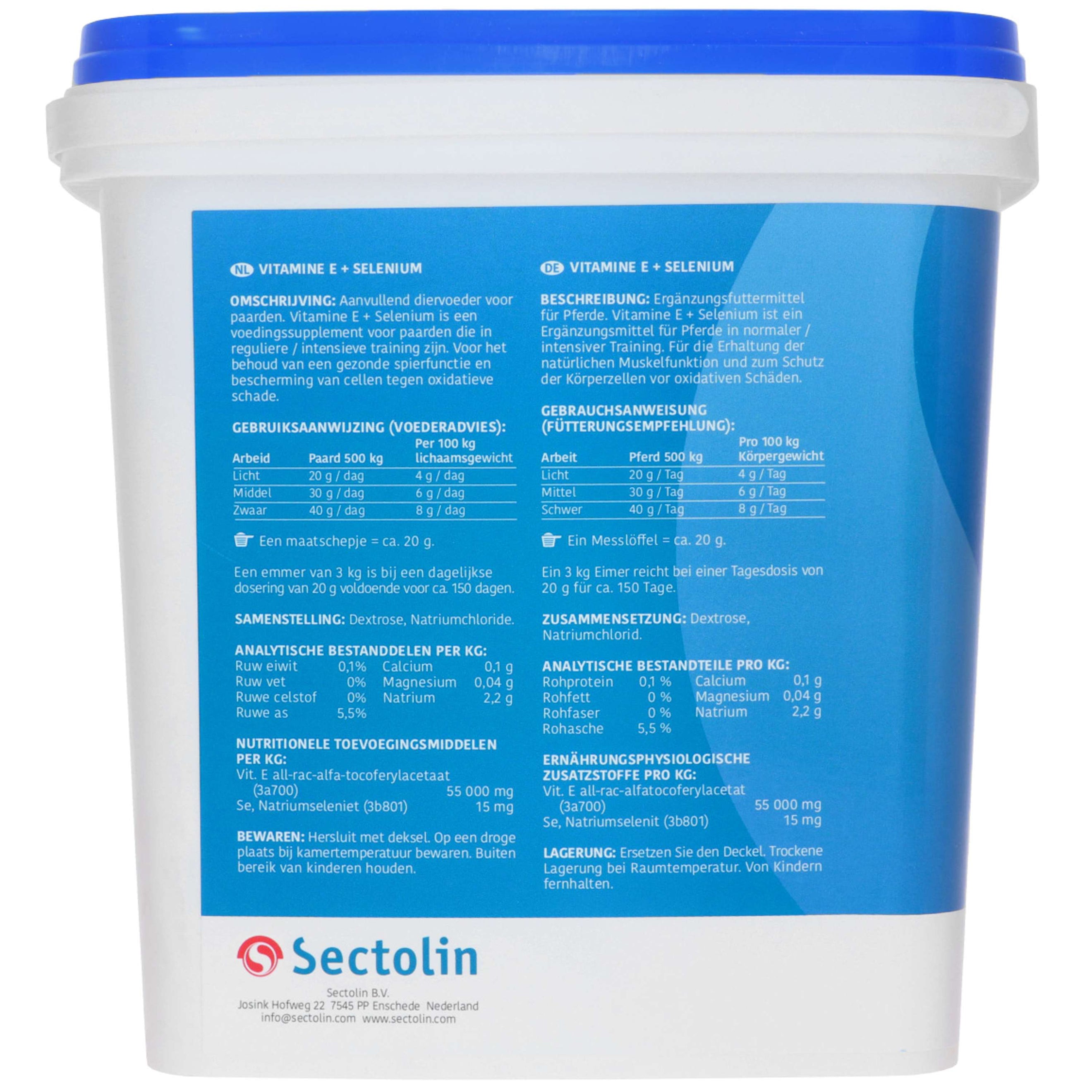 Sectolin Vitamin E + Selenium Equivital Sectolin Vitamin E + Selenium Equivital