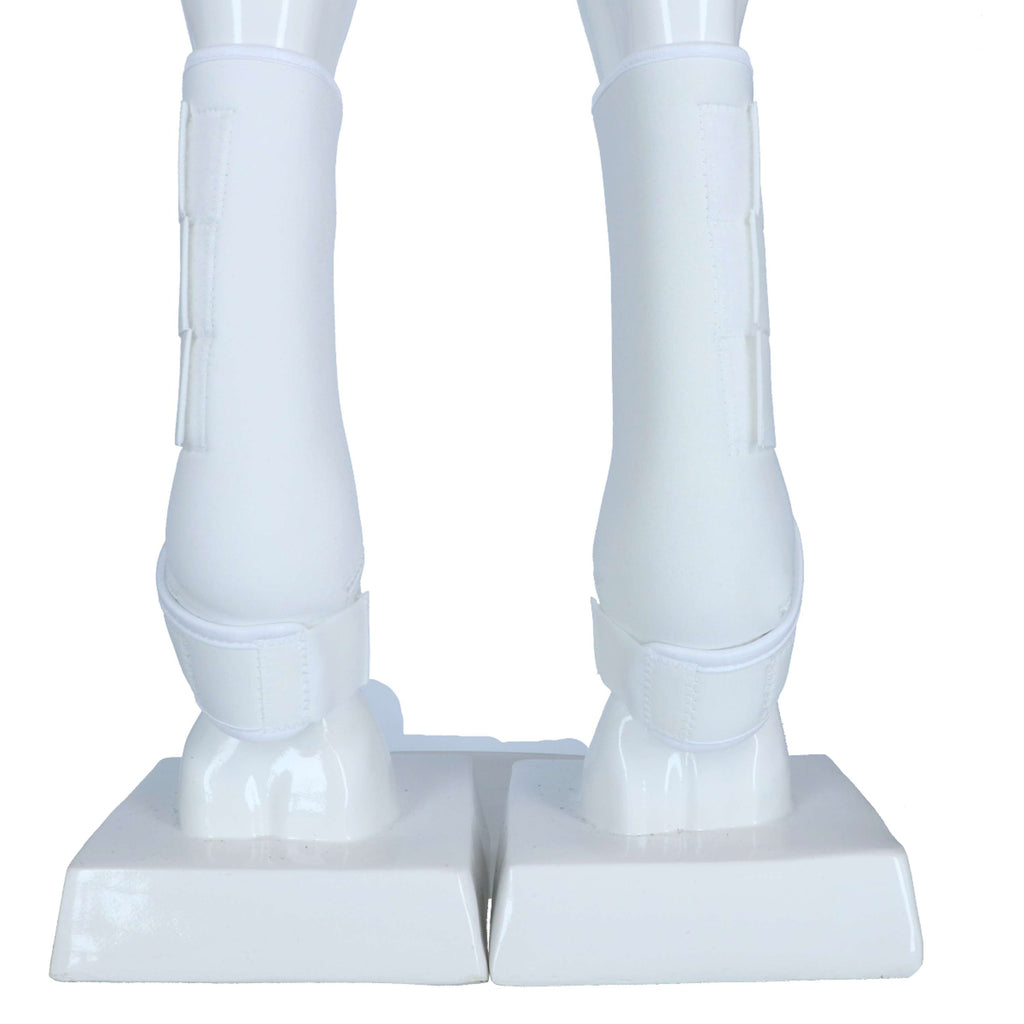HKM Beinschutz Colour Neopren Weiß