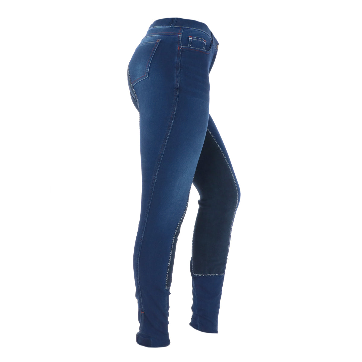 HKM Reithose Summer Denim 3/4 Alos Jeans Blau