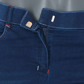 HKM Reithose Summer Denim 3/4 Alos Jeans Blau