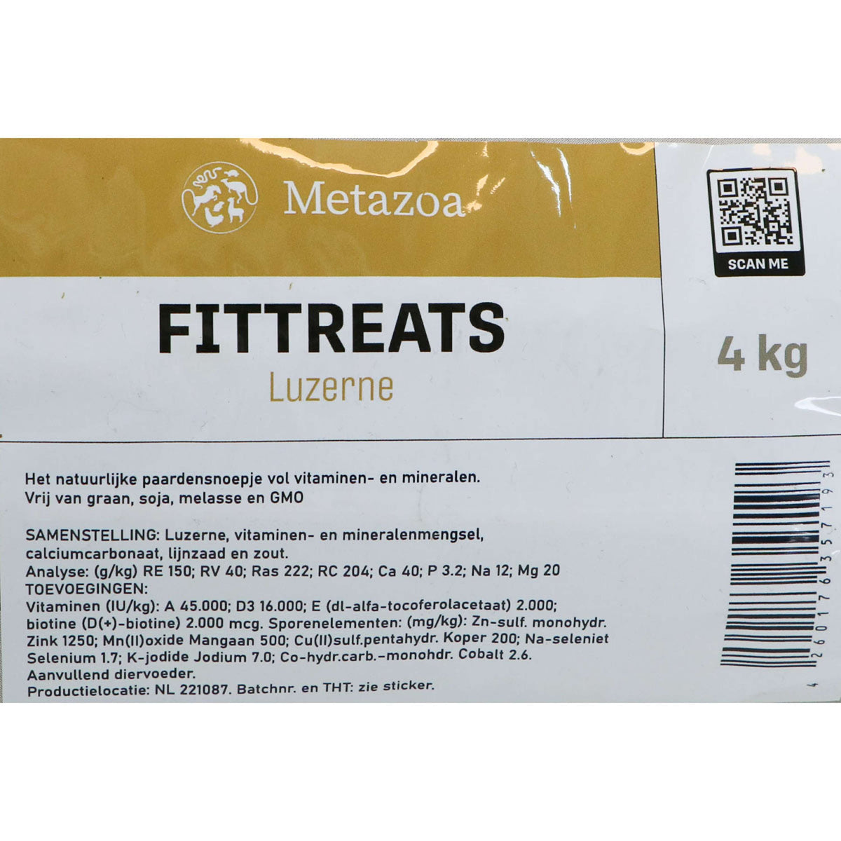 Metazoa FitTreats Luzerne