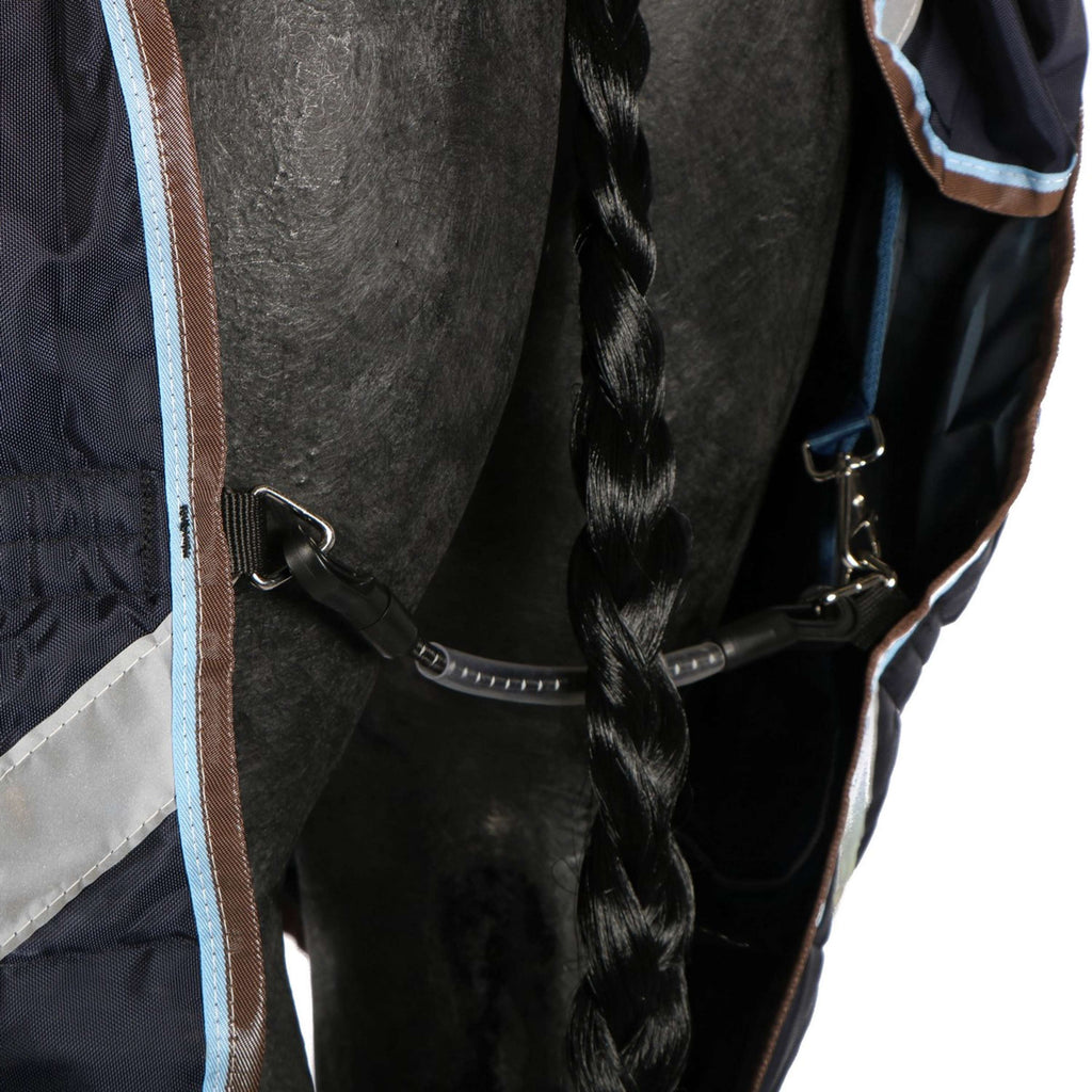 Rambo Winterdecke Duo 100g + 300g Navy/Himmelblau