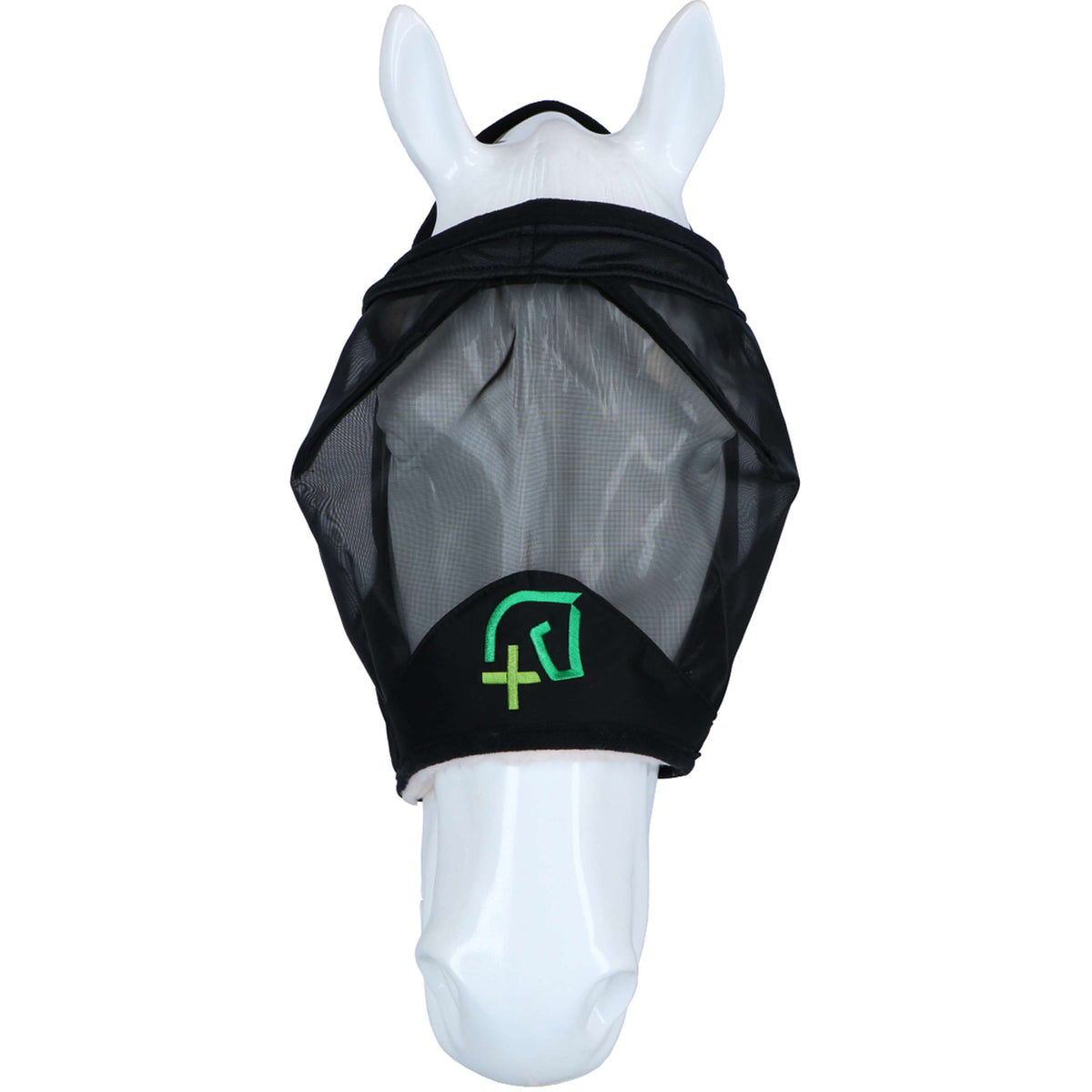 Agradi Horse Fliegenmaske Fine Mesh Ohne Ohren Schwarz