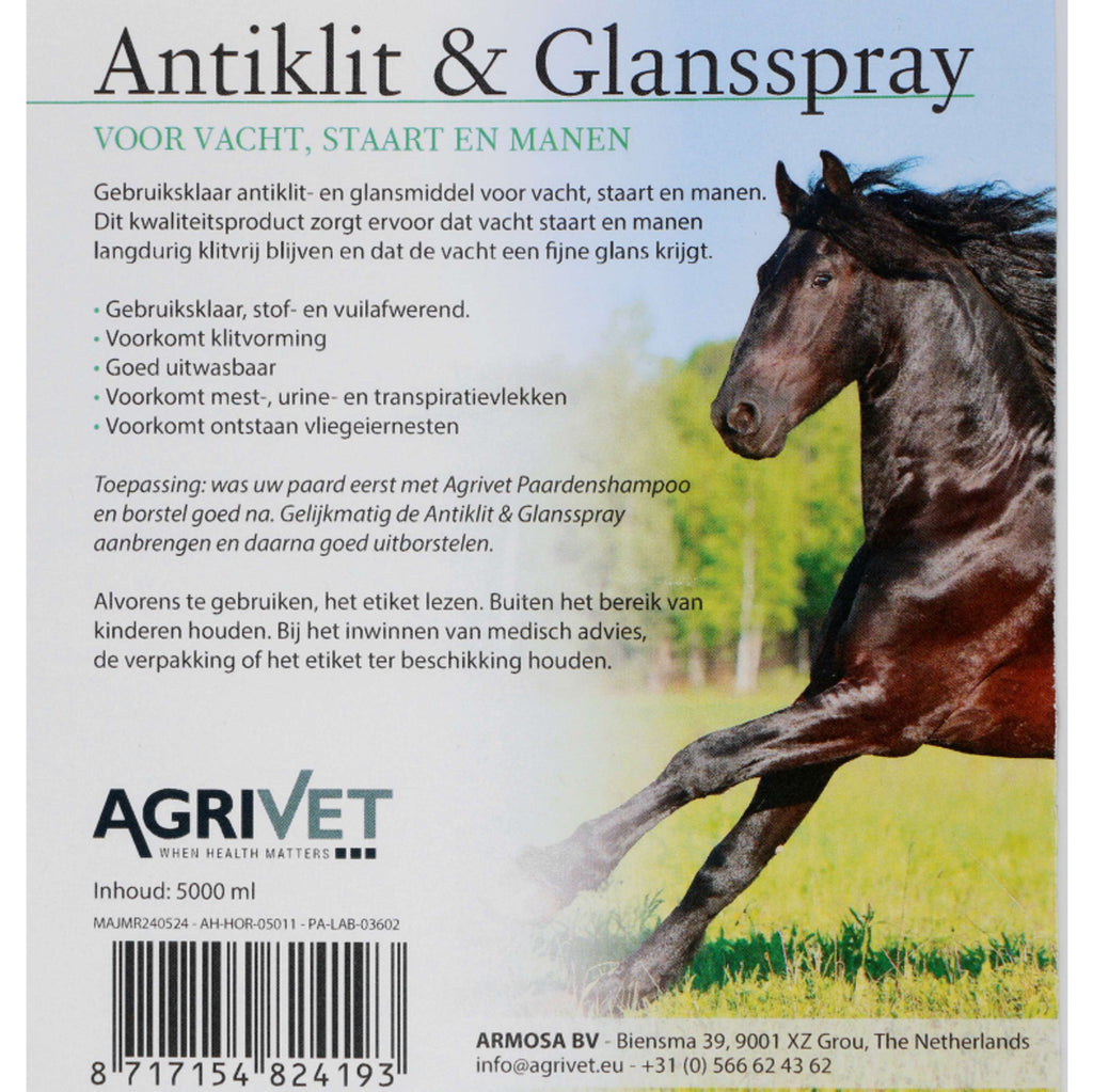 Agrivet Anti Klett/Glanzspray