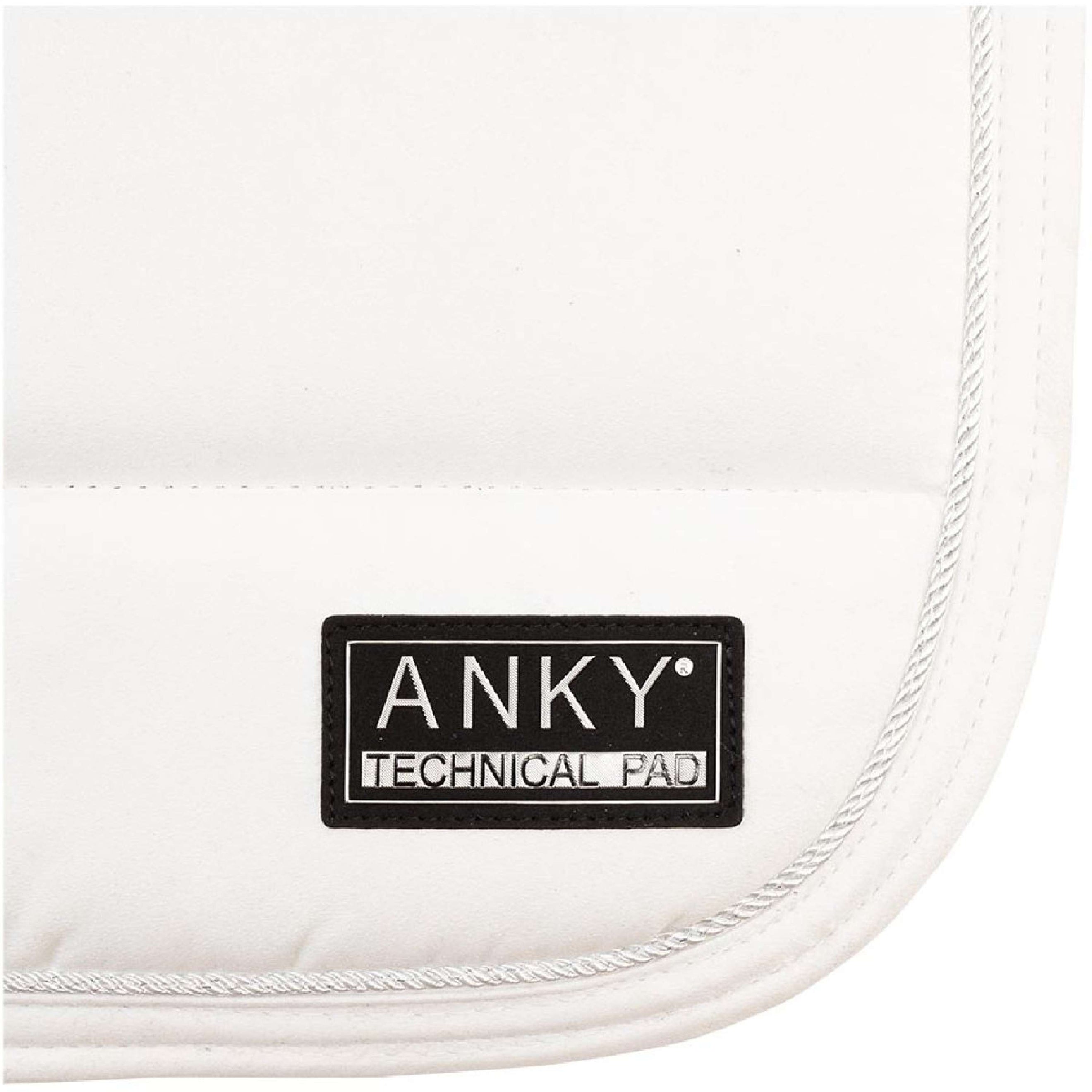 ANKY Schabracke Anatomic Tech Dressur Weiß ANKY Schabracke Anatomic Tech Dressur Weiß