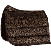 ANKY Schabracke Leopard Print Dressur Kupfer