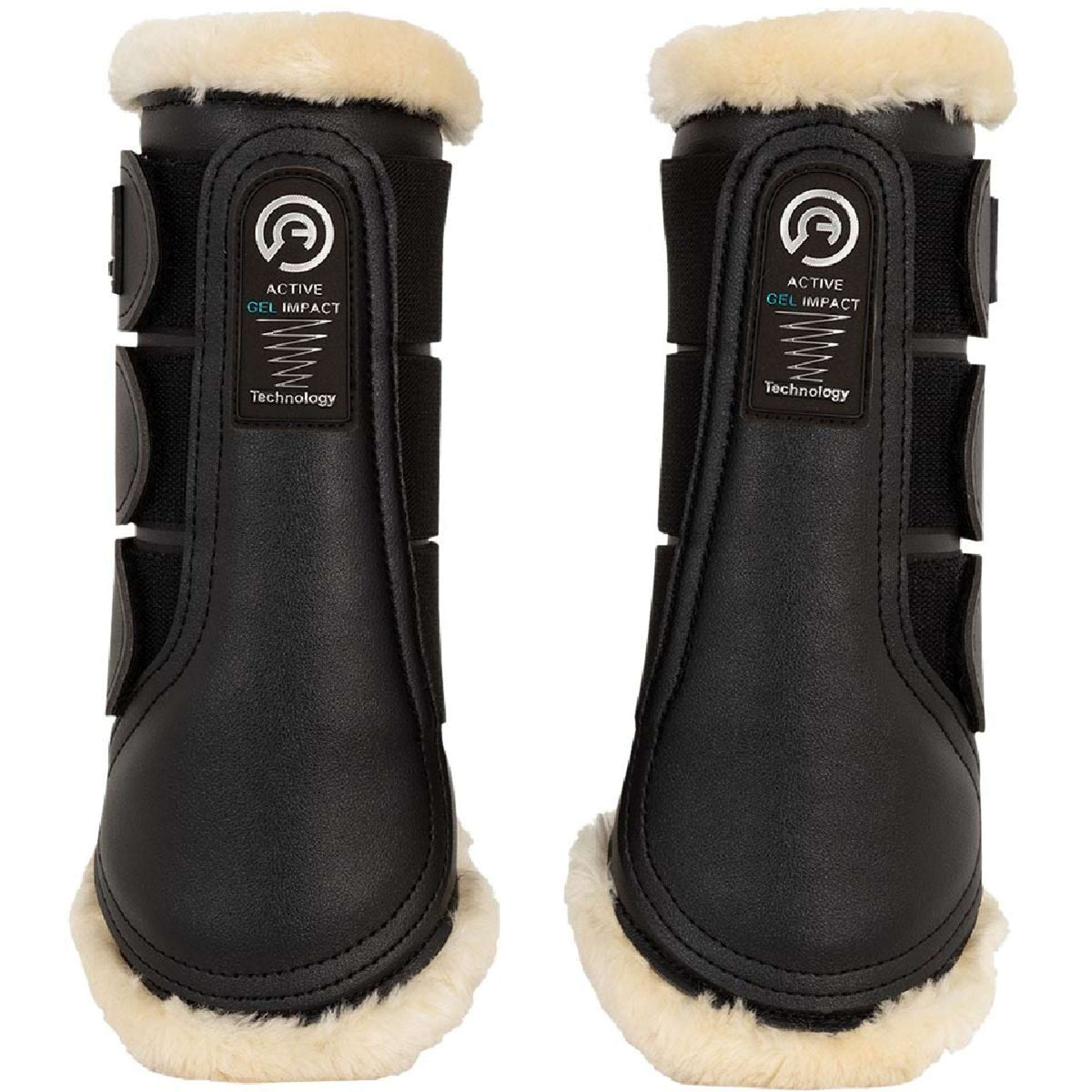 ANKY Dressurstiefel Active Gel Impact Schwarz