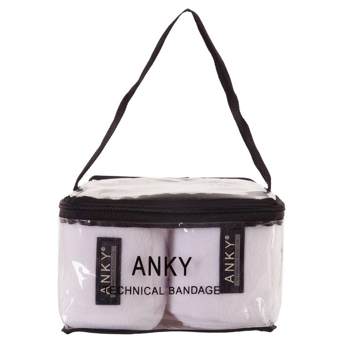 ANKY Bandagen Basic Fleece Set von 4 Weiß