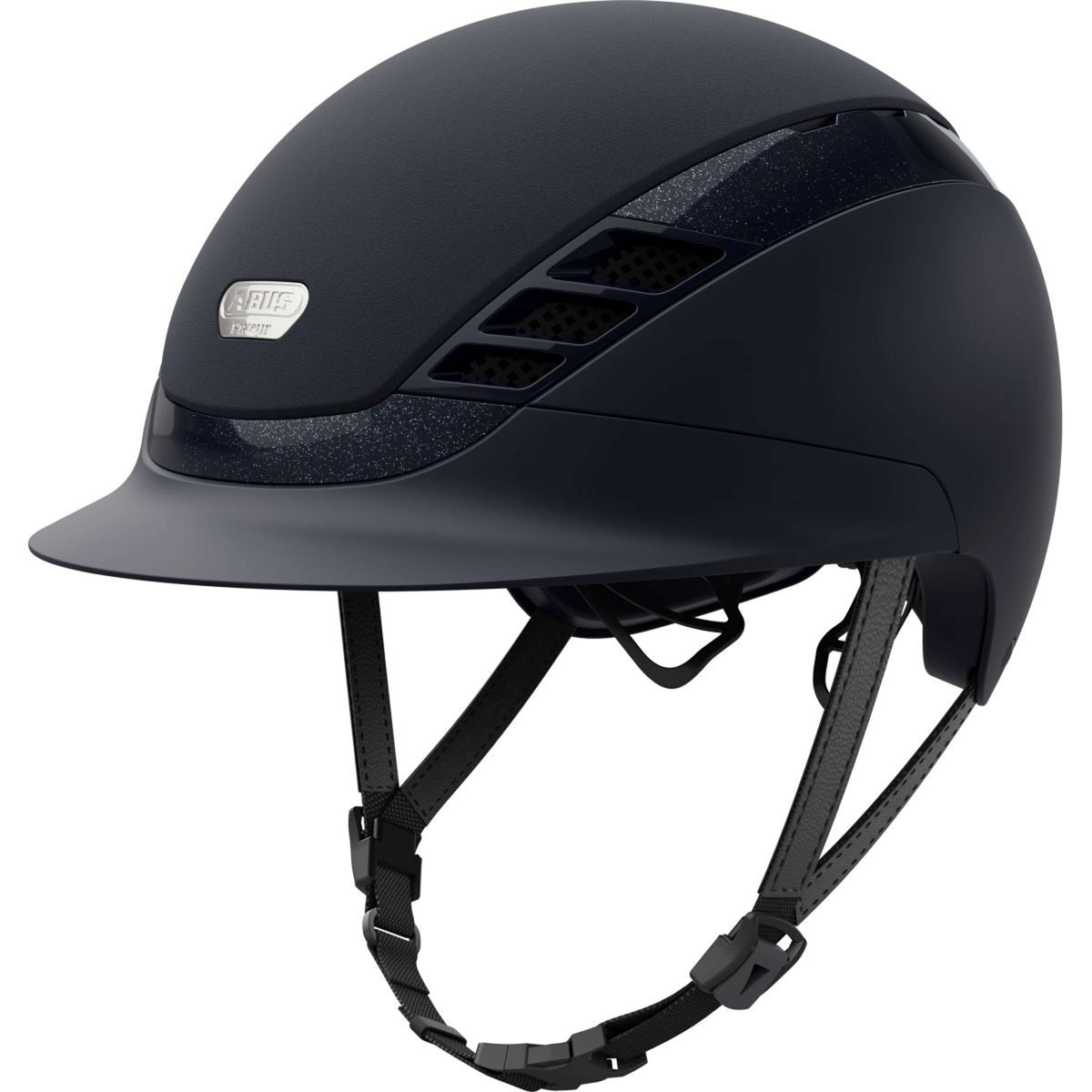 Pikeur X Abus Reithelm AirLuxe SUPREME Midnight Blue