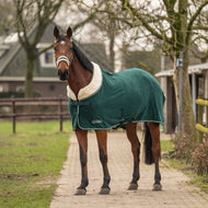 Agradi Horse Fleecedecke Modern Rosé Fir Green