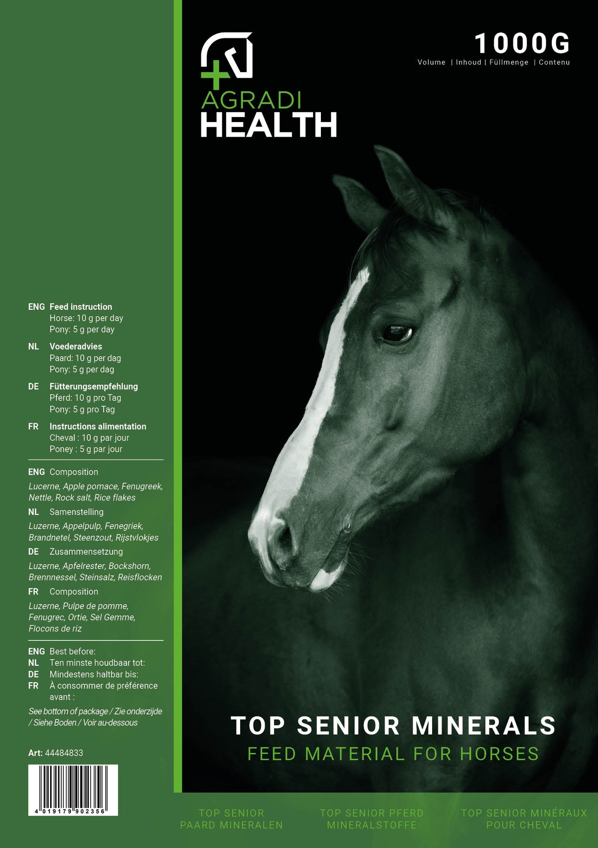 Agradi Health Top Senior Pferd Mineralstoffe