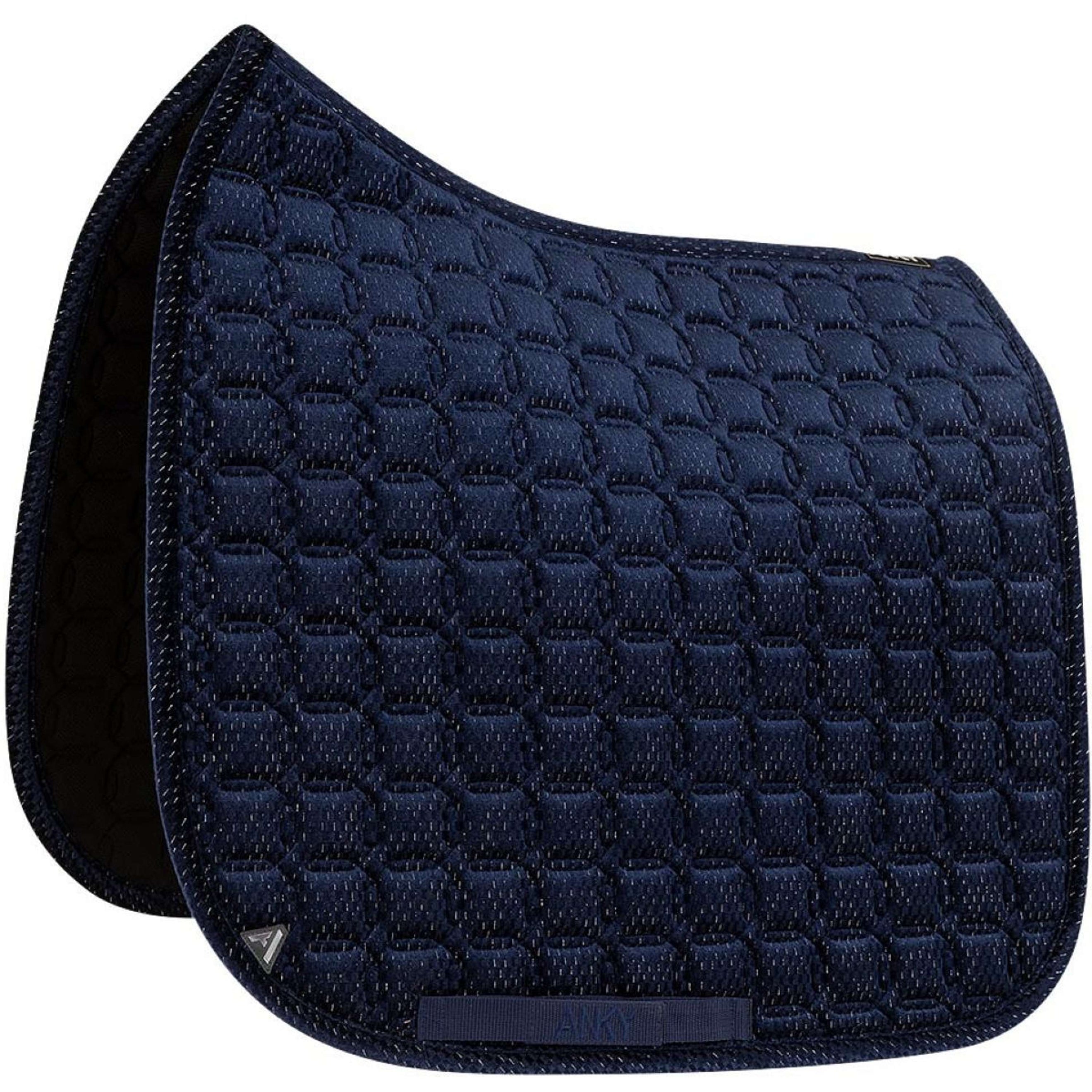 ANKY Schabracke Check Velvet XB25003 Dressur Midnight Blue