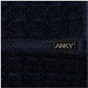ANKY Schabracke Check Velvet XB25003 Dressur Midnight Blue