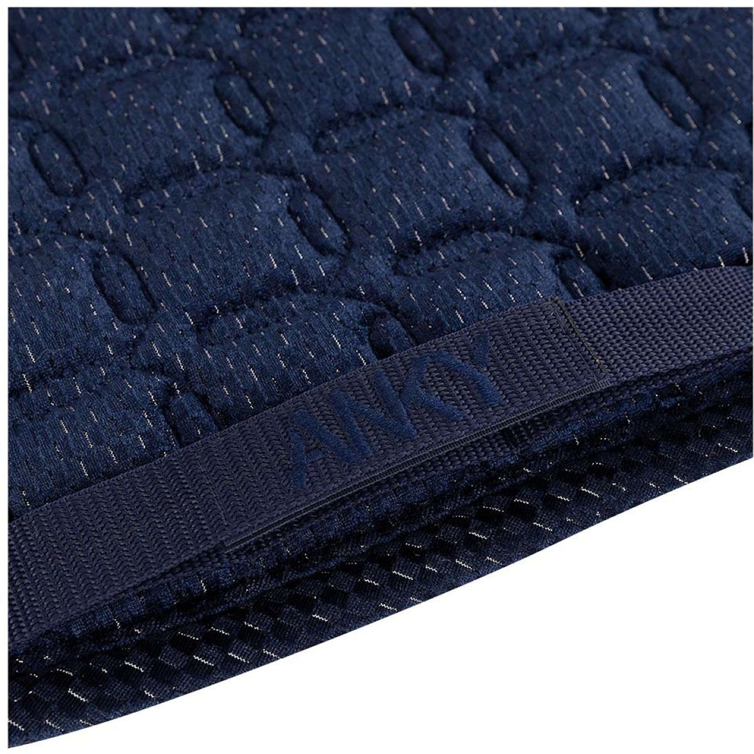 ANKY Schabracke Check Velvet XB25003 Dressur Midnight Blue