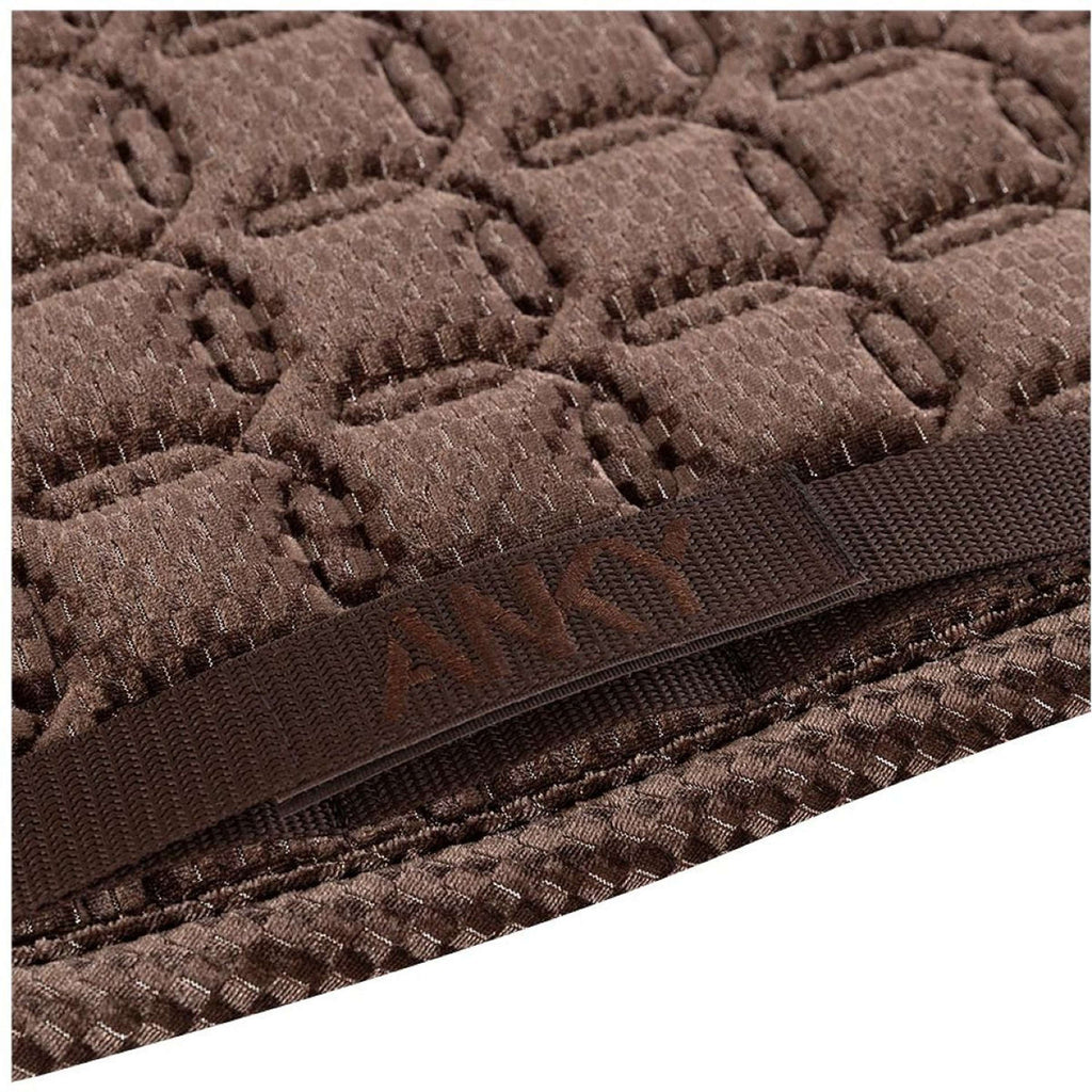 ANKY Schabracke Check Velvet XB25003 Dressur Deep Taupe