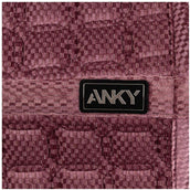 ANKY Schabracke Check Velvet XB25003 Dressur Mellow Mauve