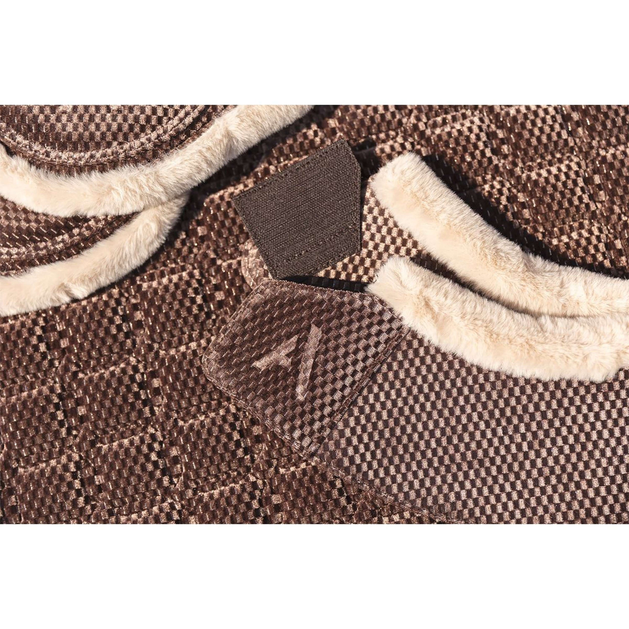 ANKY Hufglocken Check Velvet ATB25009 Deep Taupe ANKY Hufglocken Check Velvet ATB25009 Deep Taupe