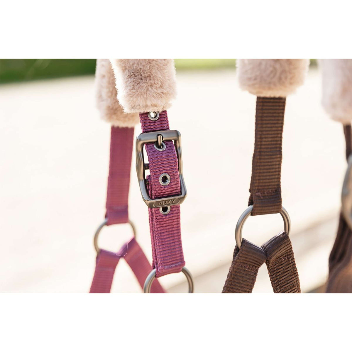 ANKY Halfterset Check Velvet ATH25002 Mellow Mauve