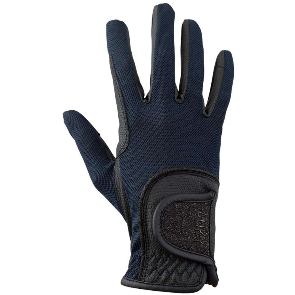 ANKY Reithandschuhe Technical Mesh Navy