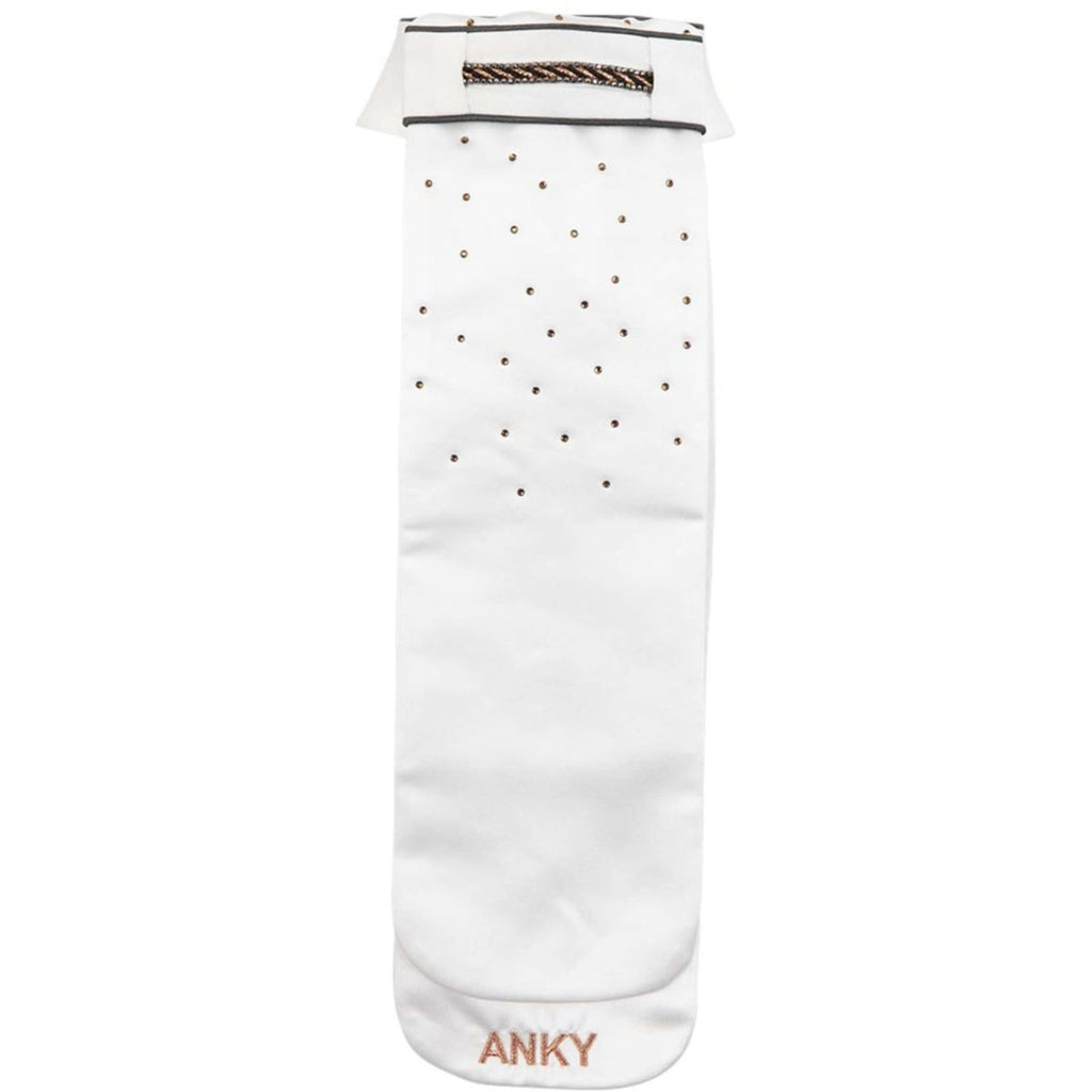 ANKY Plastron Multi-Fit Abnehmbare Kragen Weiß/Grau