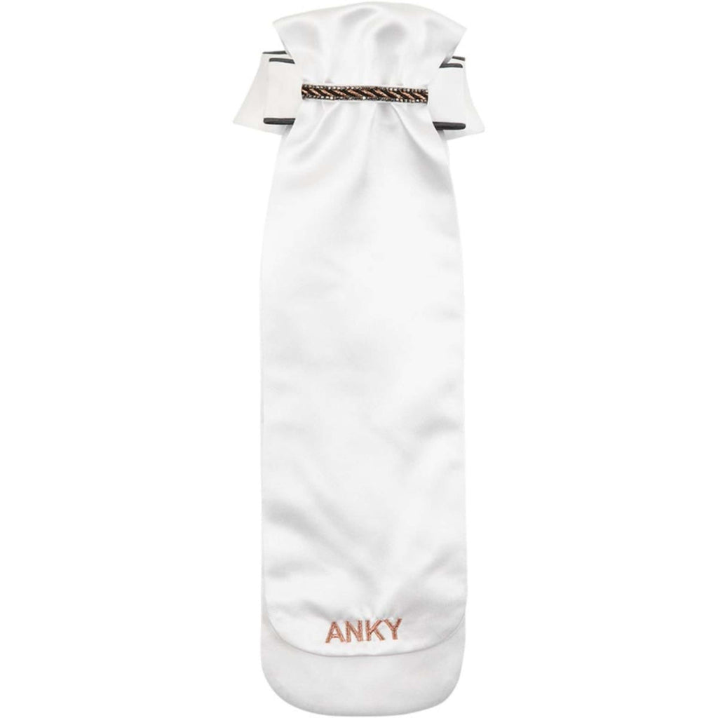 ANKY Plastron Multi-Fit Abnehmbare Kragen Weiß/Grau