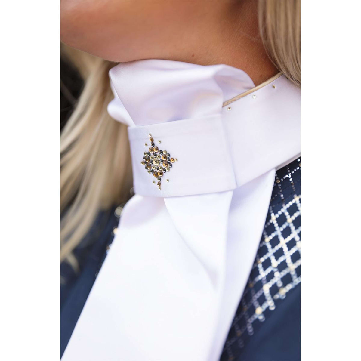 ANKY Plastron Prospect C-Wear ATP25501 Weiß/Gold