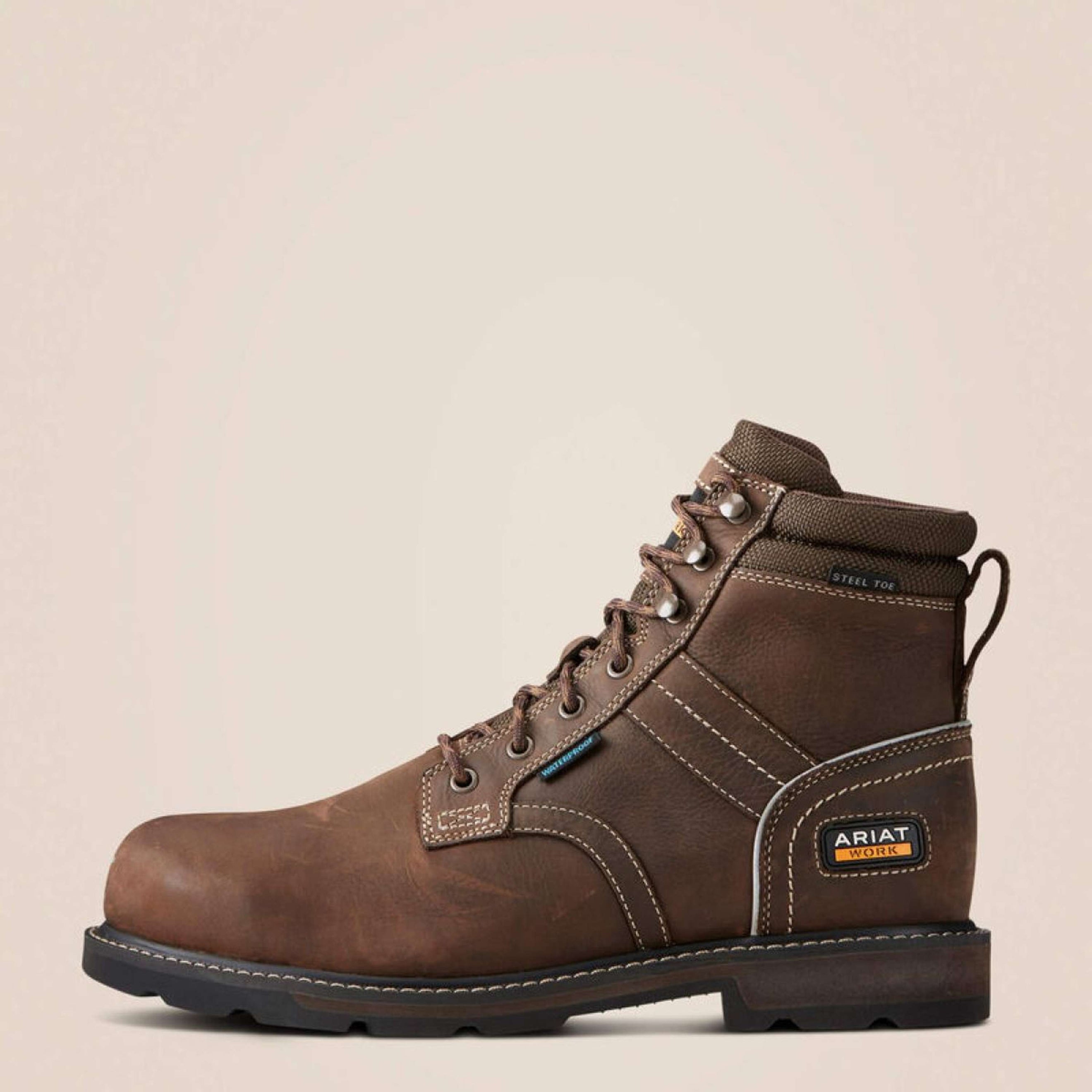 Ariat Outdoorschuhe Groundbreaker Lace Steel Toe Waterproof Herren Dunkelbraun Ariat Outdoorschuhe Groundbreaker Lace Steel Toe Waterproof Herren Dunkelbraun