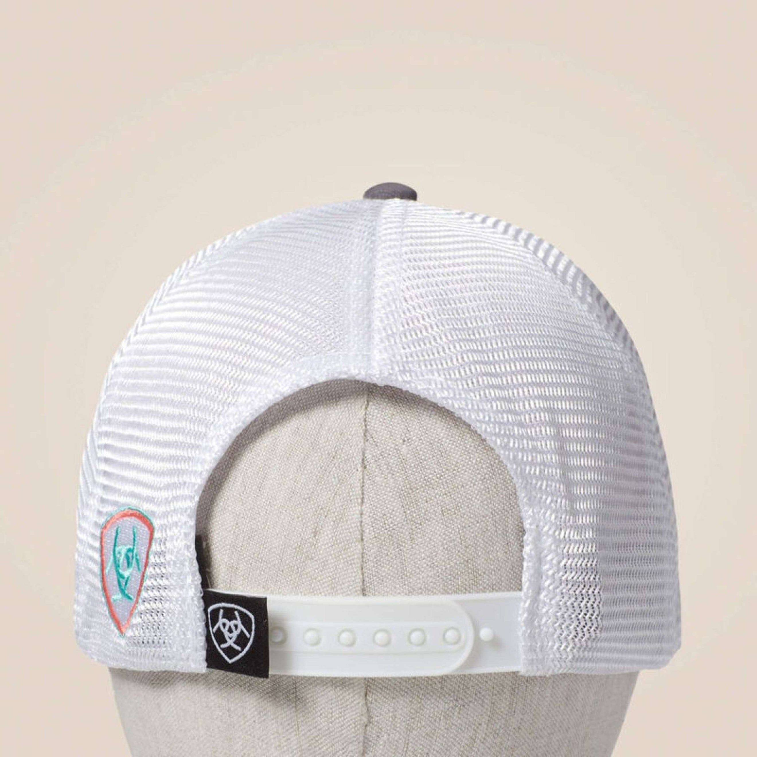 Ariat Cap Aztec Logo Grau Ariat Cap Aztec Logo Grau