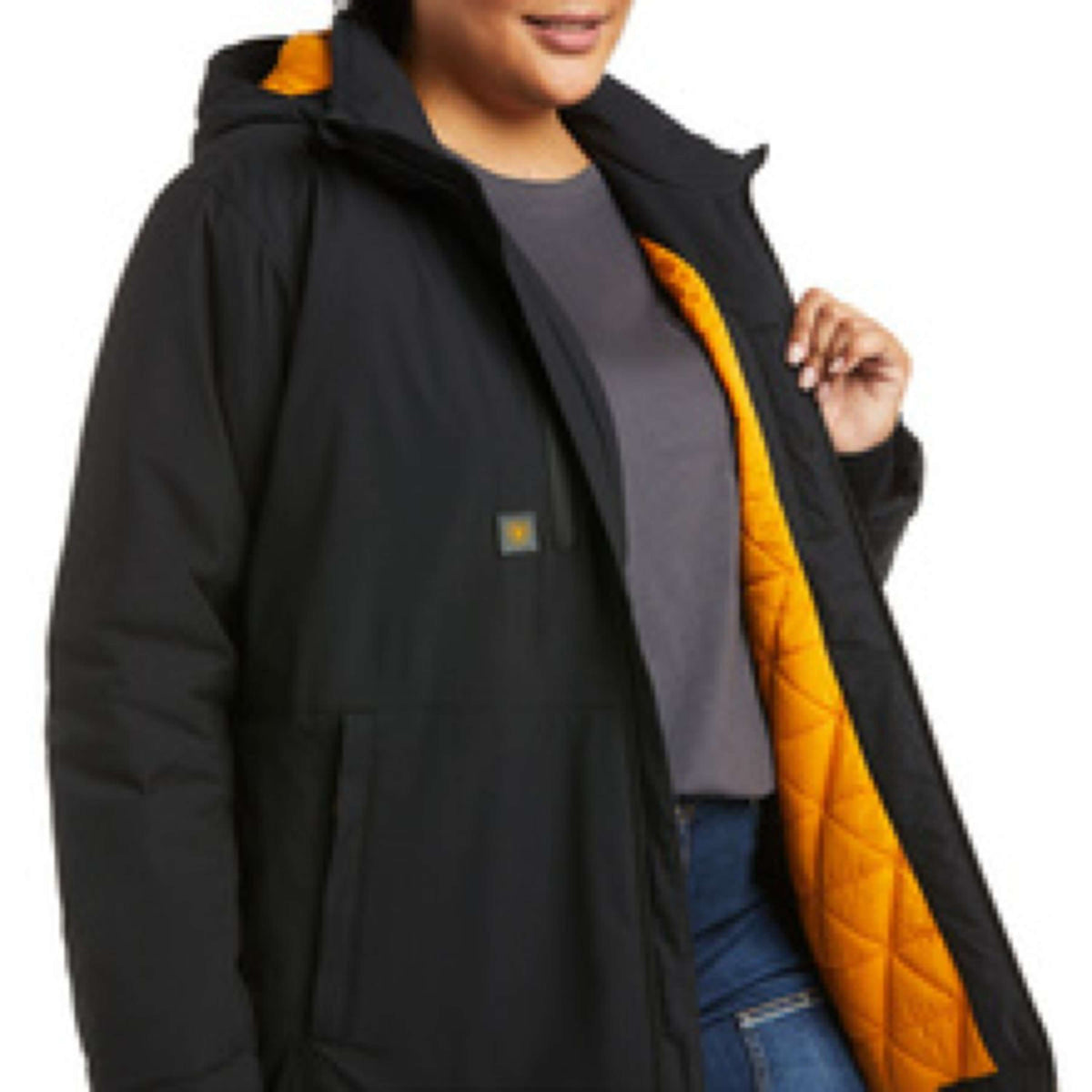 Ariat Jacke Rebar Storm Fighter 2.0 Waterproof Damen Schwarz