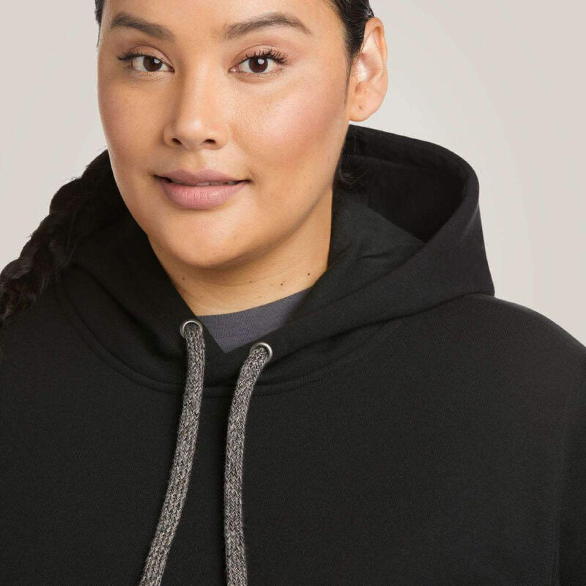 Ariat Hoodie Rebar Graphic Damen Schwarz/Lila